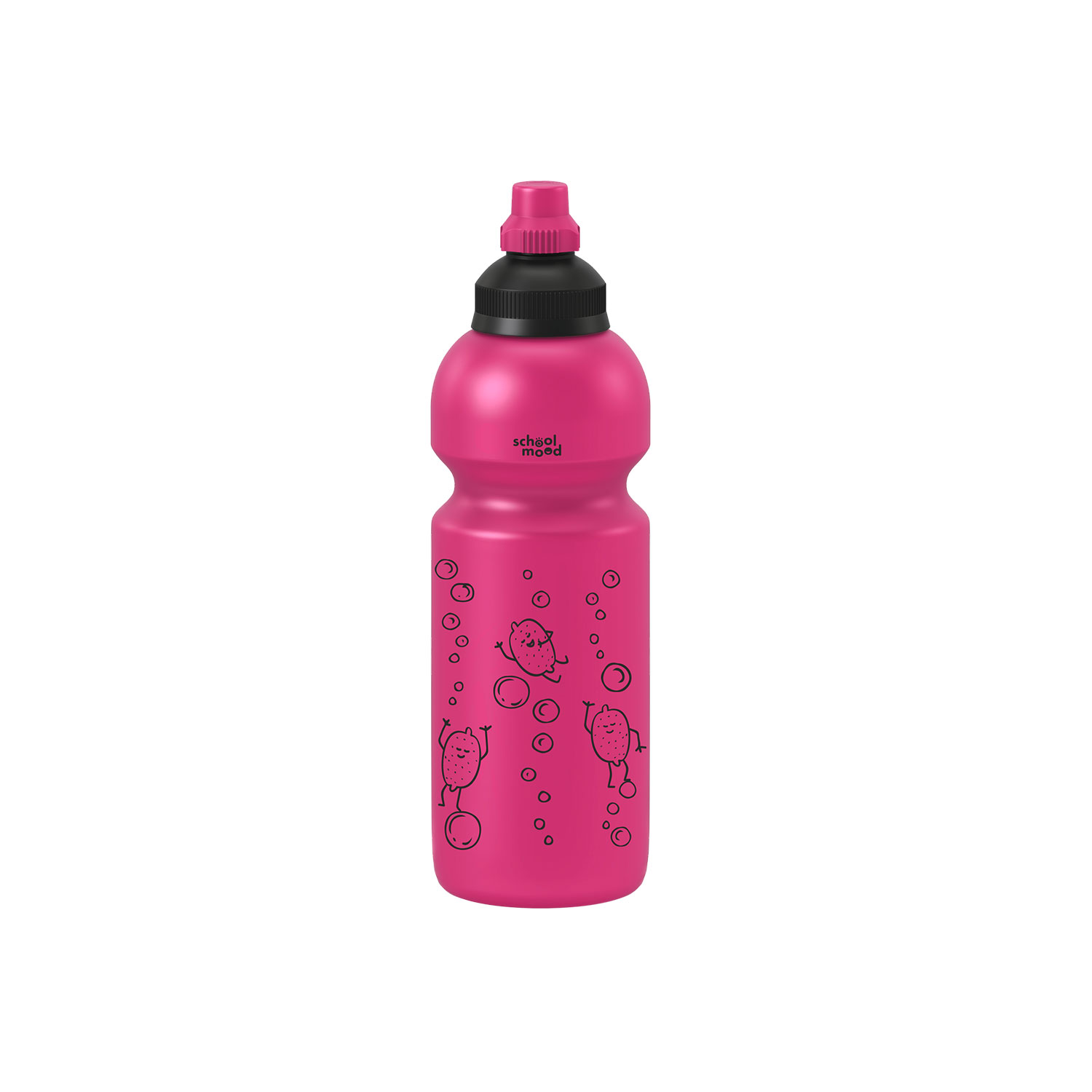  Trinkflasche pink, 600 ml